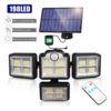 Lámpara solar 198 Leds 40mts 2 iluminación 360 grados