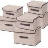 Cajas organizadoras tela set 6 pzas
Color gris disponible