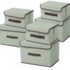 Cajas organizadoras tela set 6 pzas
Color gris disponible - Imagen 2