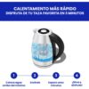 Tetera eléctrica chefman 1.8 lt - Imagen 5