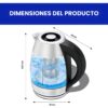 Tetera eléctrica chefman 1.8 lt - Imagen 4