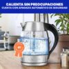 Tetera eléctrica chefman 1.8 lt - Imagen 2